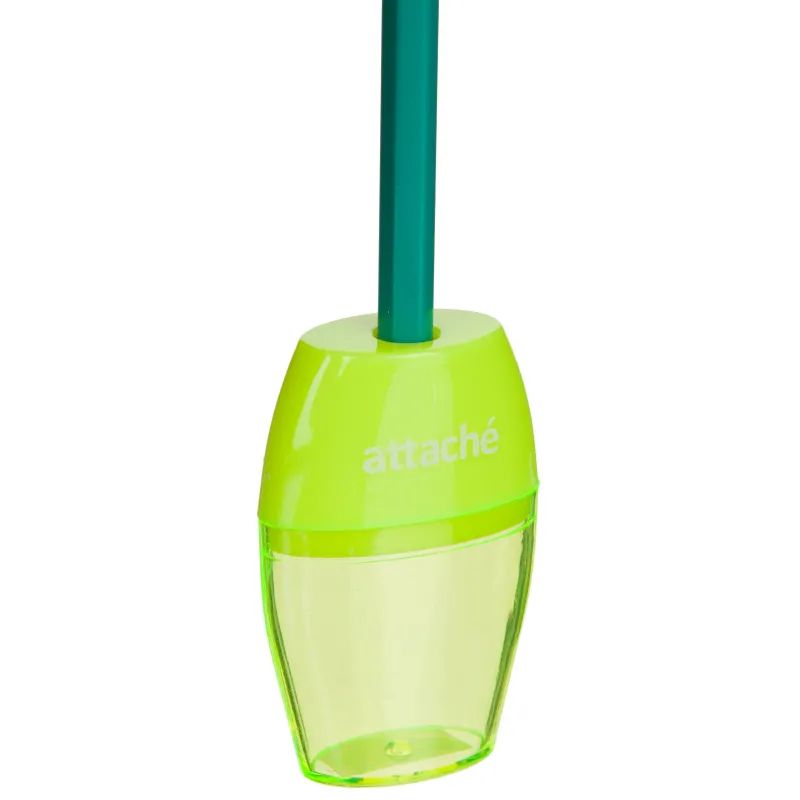 Точилка APS105, на 1 отв., с конт., цвета в ассорт.