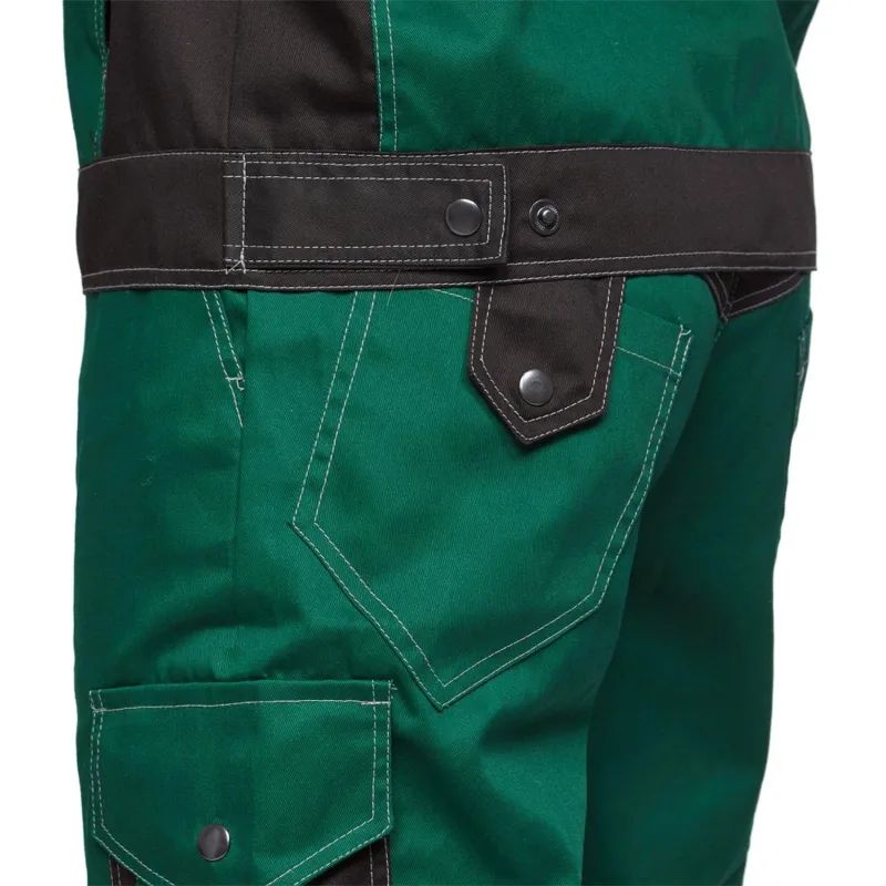 Костюм летний муж л21-КПК зел/чер (р.48-50) 170-176 (серия Л)