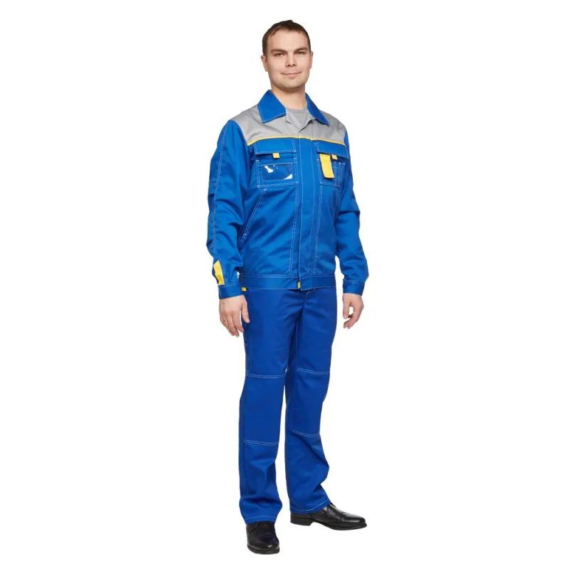 Костюм летний муж л10-КБР вас/сер (р.48-50) 182-188 ( серия л)