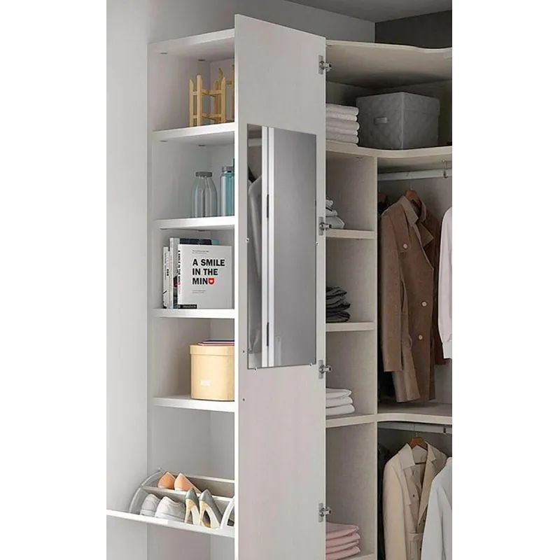 Зеркало KD_на шкаф ЛДСП Комус Мебель К-1И.300х700