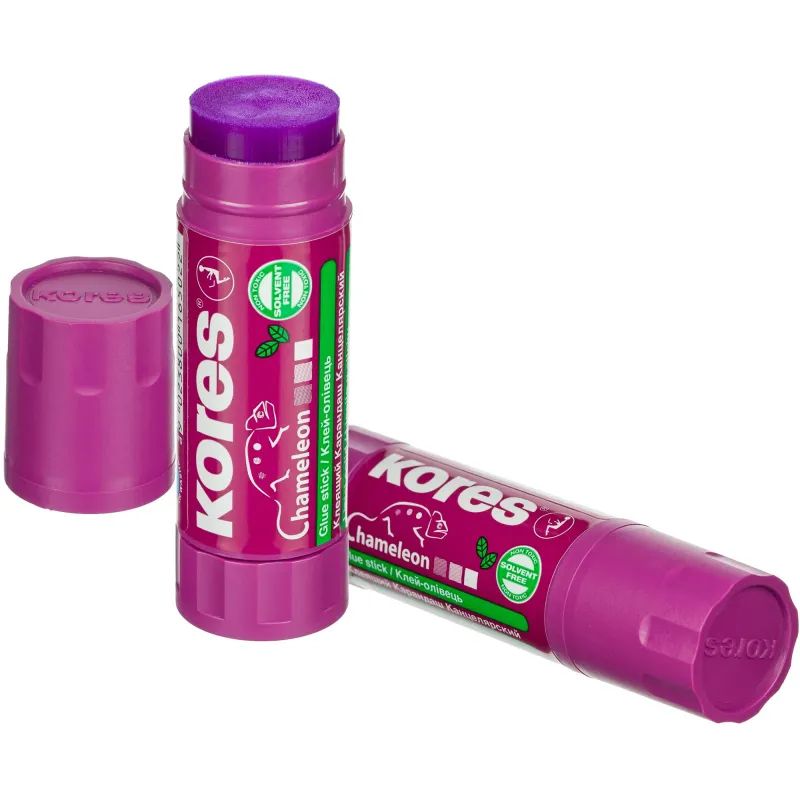 Клей-карандаш  15г KORES Chameleon (исчезающий цвет) &#039;16502