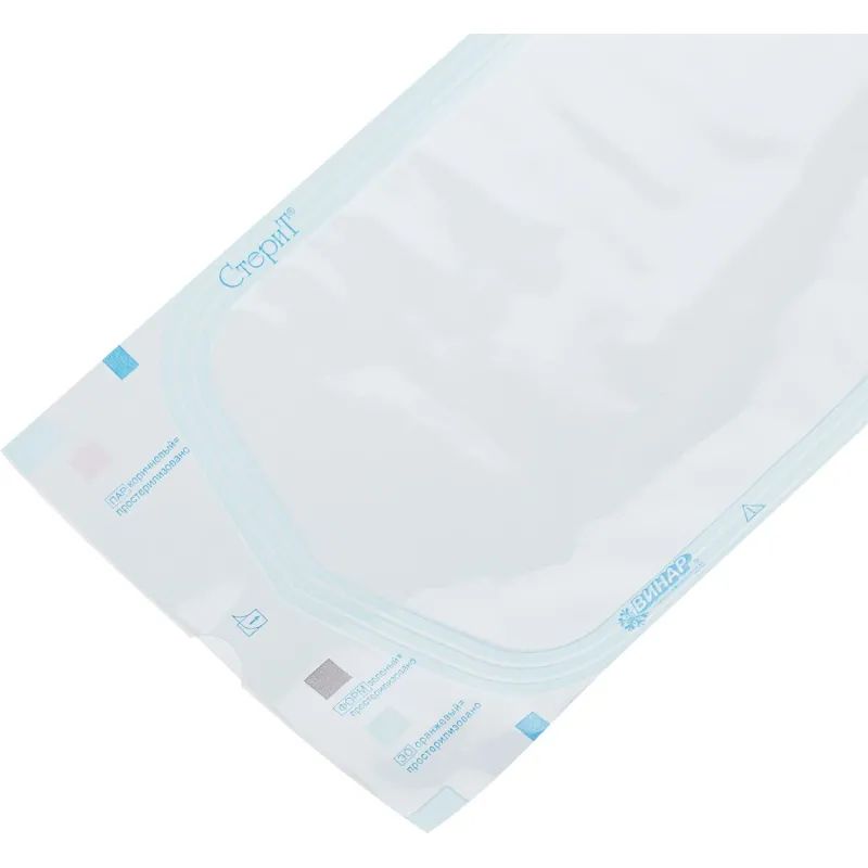 Пакет для стерилизации комбинир. 130 x 380 мм самокл. 100 шт/уп СтериТ