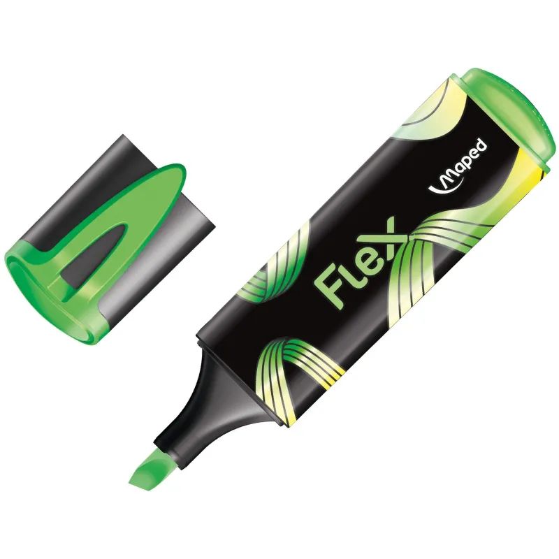 Набор текстовыделителей Maped FLUO PEP&#039;S FLEX,1-5мм,4цв/наб, 740300