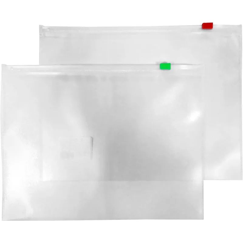 Папка-конверт на молнии  Attache Economy А4 PP 0,12мм