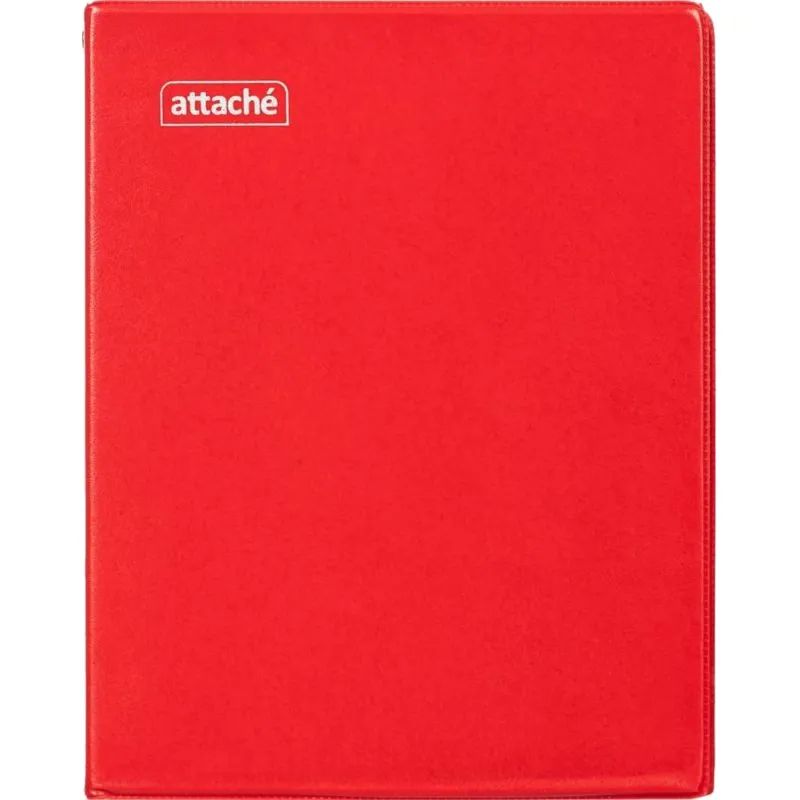 Тетрадь со сменным блоком Attache,80л,клет,А5,обл.ПВХ