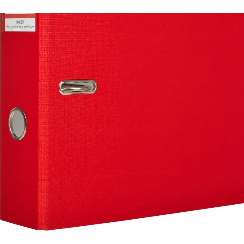 Папка-регистратор ECONOMY,б/мет.уг,70мм,красн,ПБП1,карм.кор