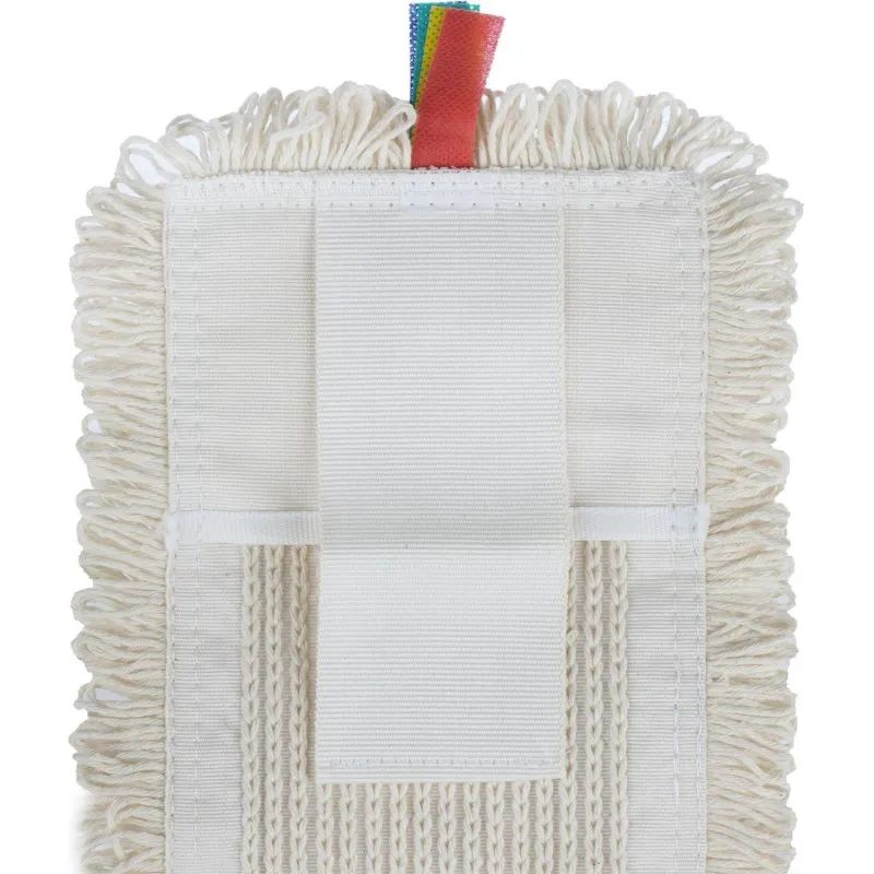 Насадка МОП Luscan 40x11см х/б тафтинг карман/ухо бежевая