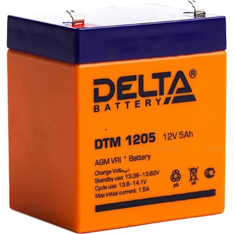 Батарея для ИБП Delta DTM 1205 (12V/5Ah)_D_K