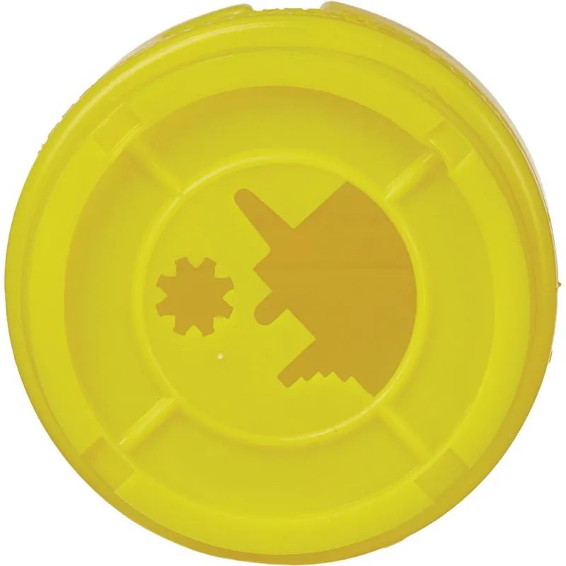 Емкость-контейнер д/сбора ост.инстр.с иглосъем.Б Жел.0,5л.с фикс.,ОЛДАНС