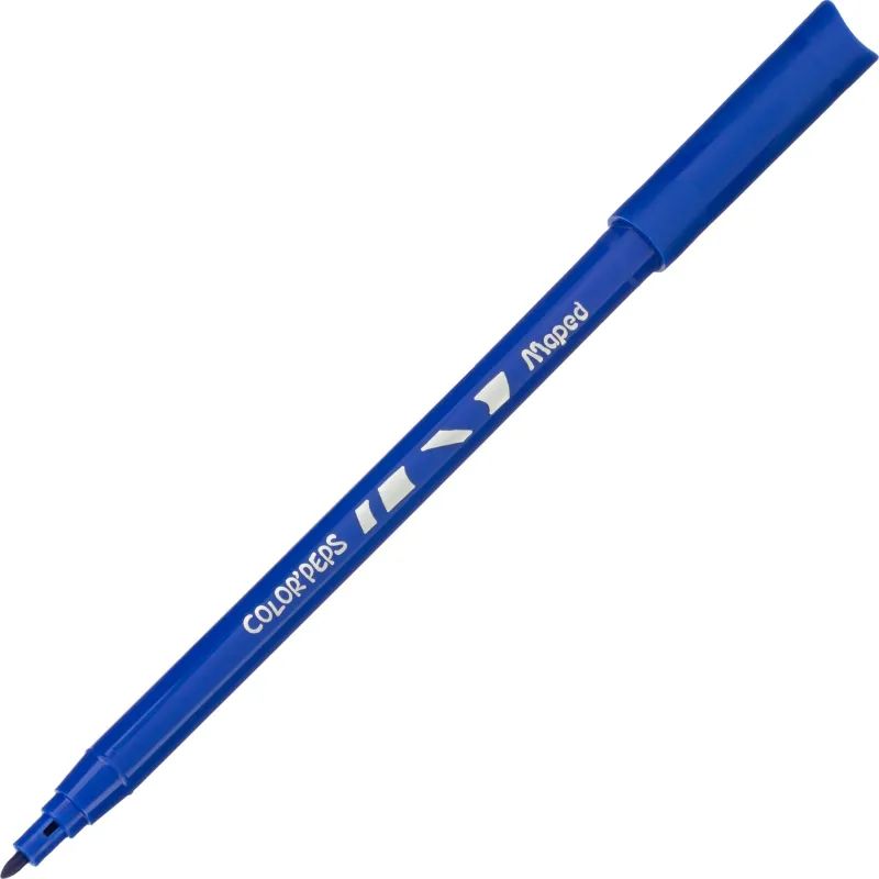 Фломастеры Maped COLOR&#039;PEPS OCEAN,супер-смываемые,12цв/наб,845720