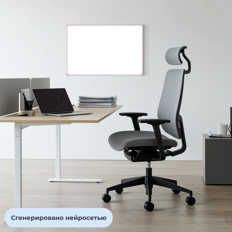 Доска магнитно-маркерная Attache Economy Classic 45х60(BW-PL456)ПВХ профиль