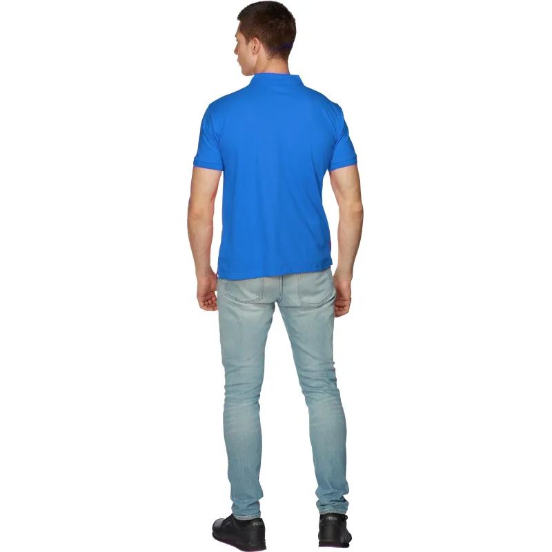 Рубашка Поло (190г.) кор.рукав васил.(L)