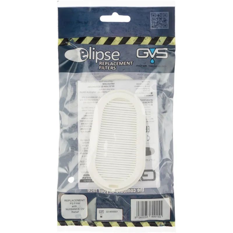 Фильтр противоаэрозольный ELIPSE марка Р3 защ от запаха (SPR336IDUD) 2шт/уп