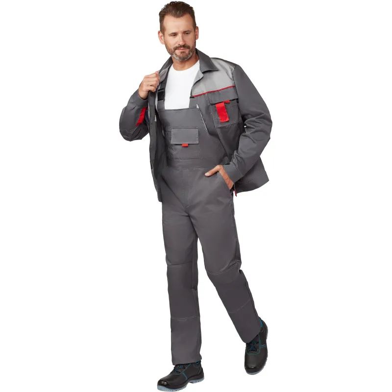 Костюм рабочий летний муж л10-КПК т-сер/св-сер(р.44-46)182-188 (серия Л)