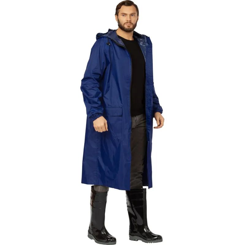 Плащ влагозащитный ПВХ Poseidon син 44-46/182-188