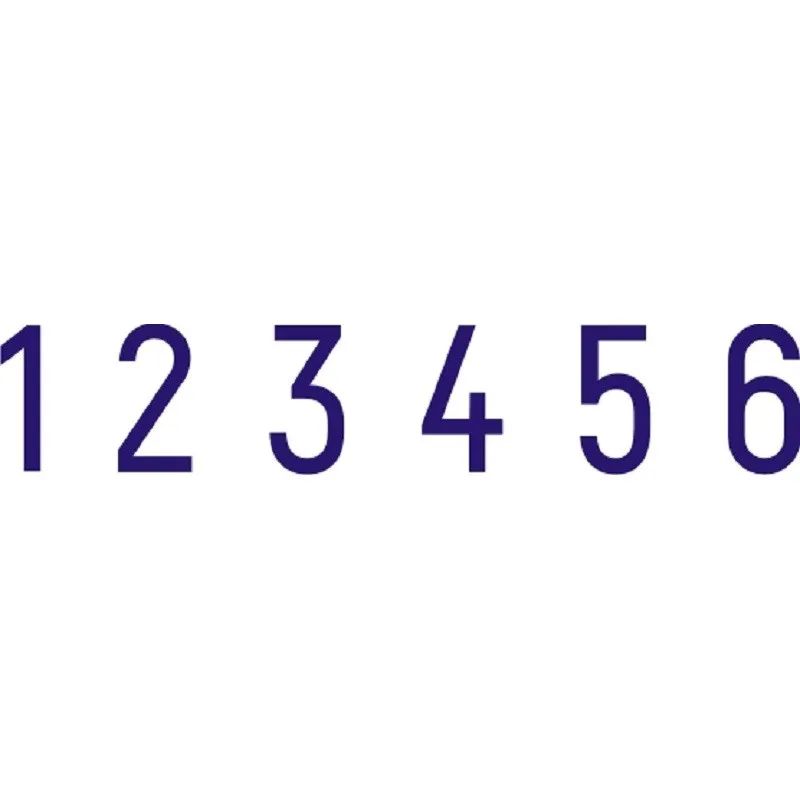 Нумератор ручной 6-и раз. высота шрифта 9мм 09006 Colop