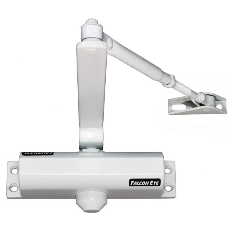 Доводчик на дверь FE-B4W, белый, 65-85 кг.