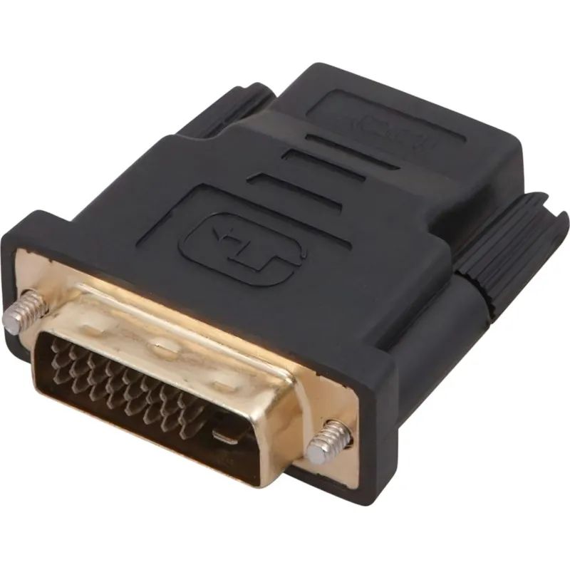 Переходник DVI - HDMI, 25M/F, поз.р, Rexant, чер, 17-6811