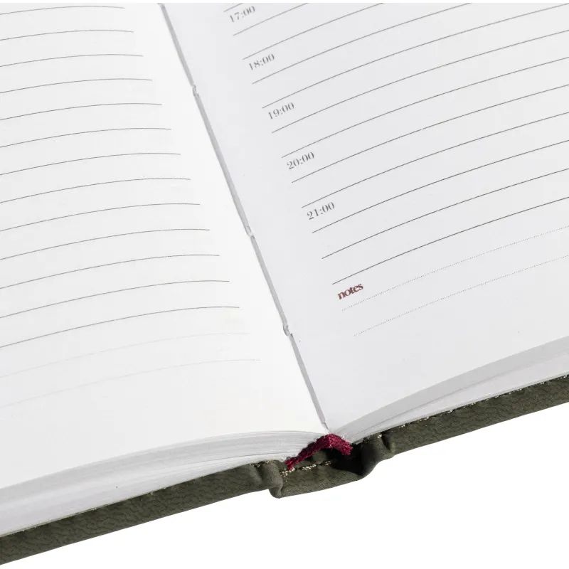 Ежедневник недатированный серый,А5,143х210мм,176л,ATTACHE Сиам