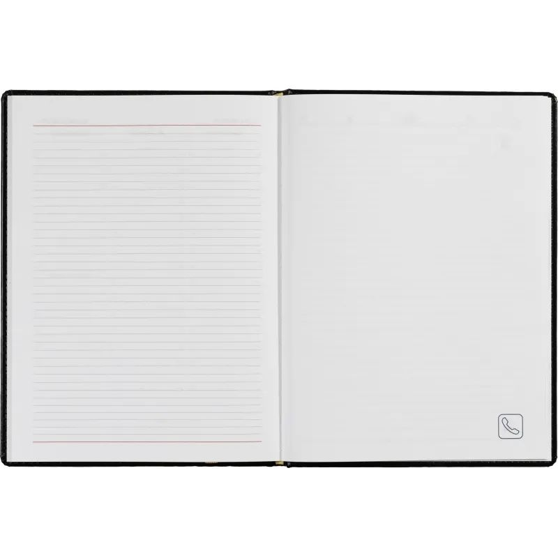 Еженедельник недатированный черный, А4, 195x265мм, 72 л, ATTACHE Каньон