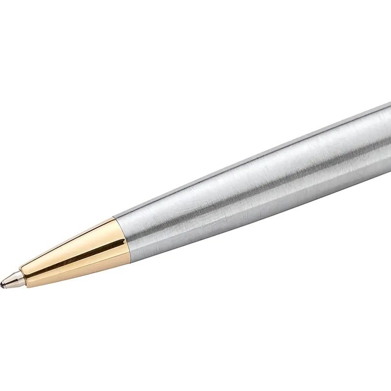 Ручка шариковая WATERMAN HEMISPHERE S0920370 сталь с позол лин сред чер син