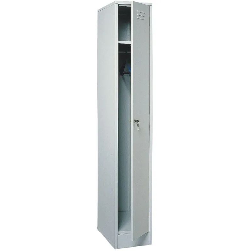 Шкаф для одежды металлический P_ШРМ11 1 дв. 300х500х1860