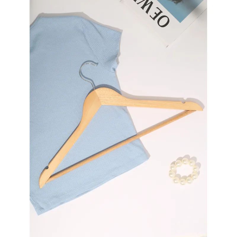 Вешалка-плечики WW_ Attache F6612N-8/LH001 дер,перек,выем,р48-50 нат.УП 8шт