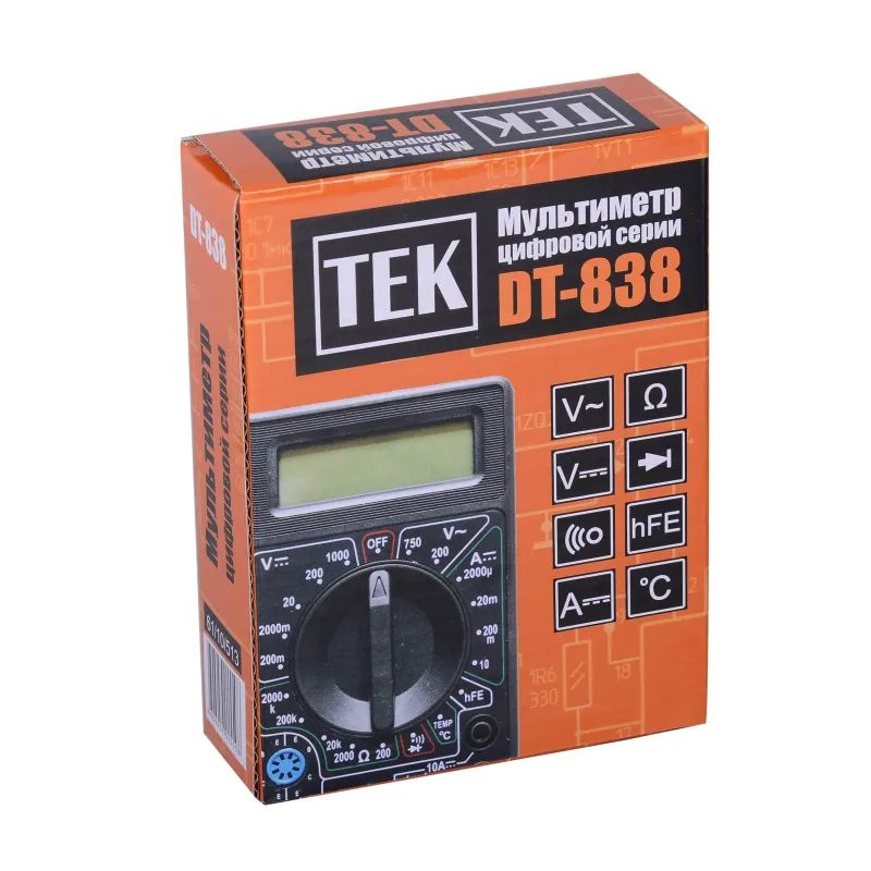 Мультиметр РЕСАНТА DT 838