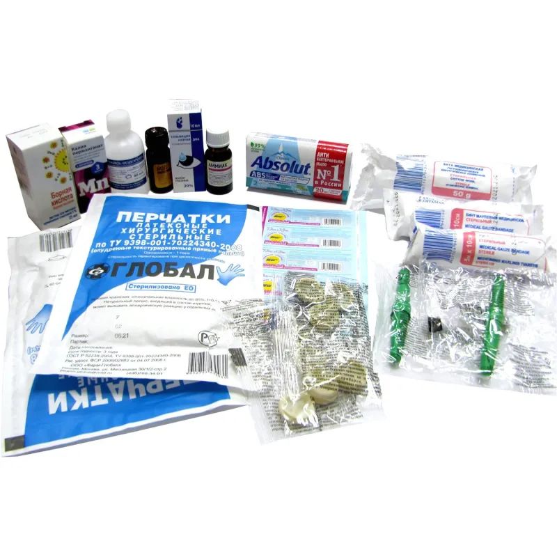 Аптечка первой помощи АнтиСПИД ФЭСТ (постановление №59) (полистирол)