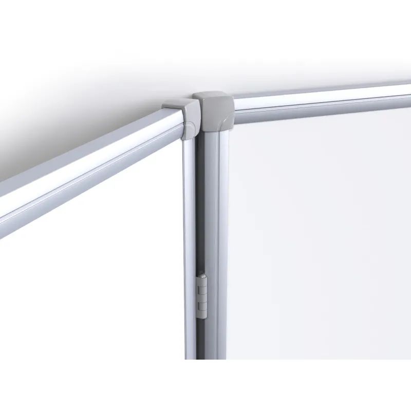 Доска магнитно-маркерная 100х300 2-створ. эмаль