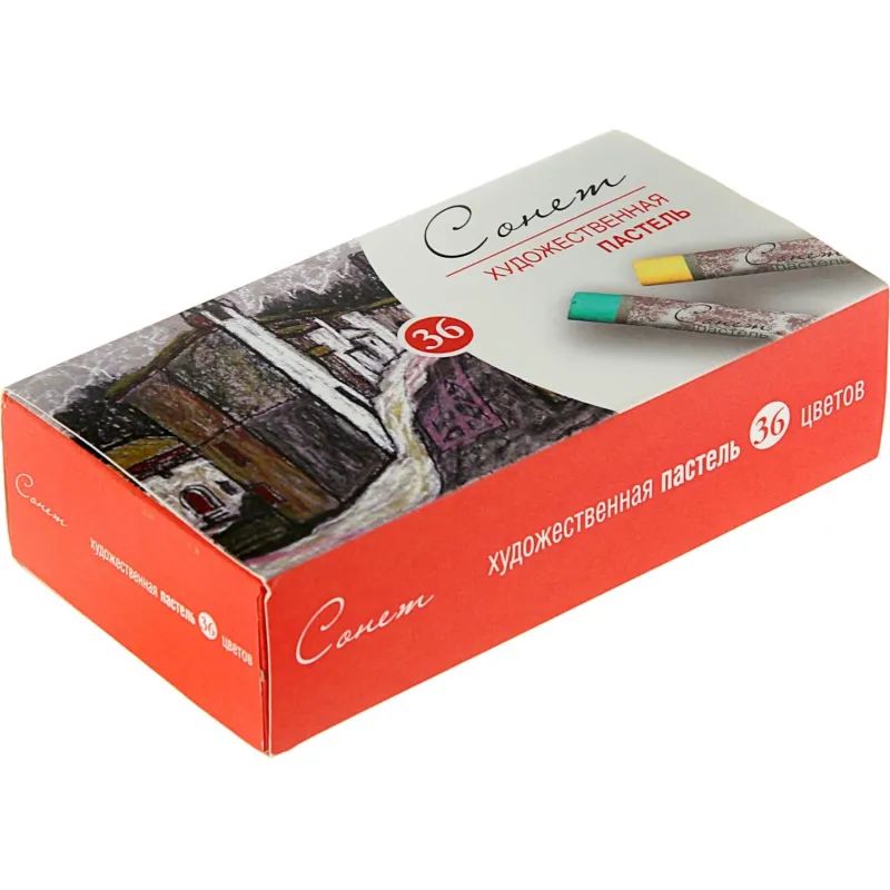 Пастель сухая художественная Сонет, 36 цв., 7141225