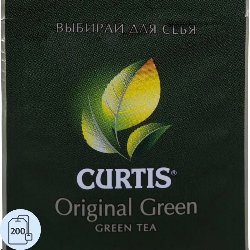 Чай Curtis Original Green Tea зеленый 2гx200 сашет 16506
