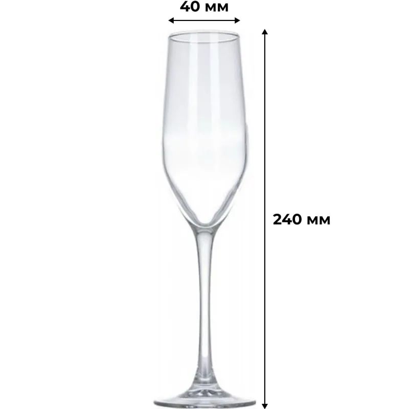 Бокал для шампанского Селест 160 мл, 6 шт. L5829/0