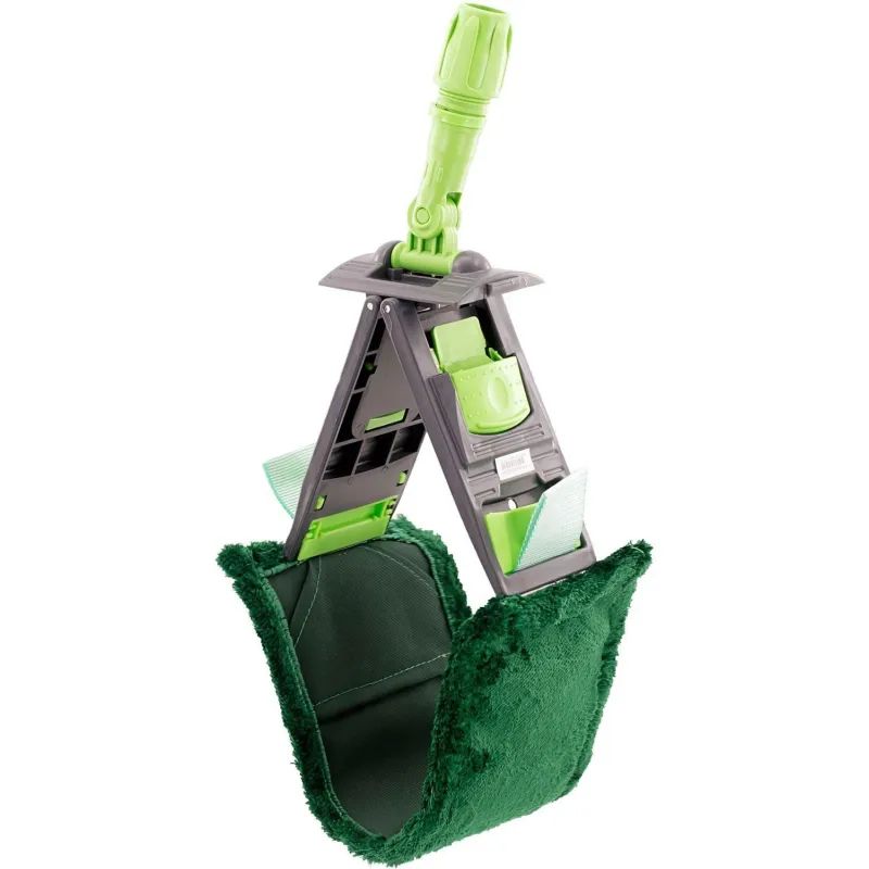 Держатель МОПа универс. пластик 40х11см т.серый/зеленый NPK195