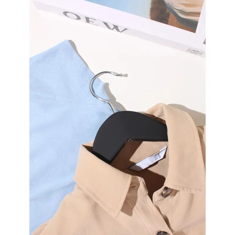 Вешалка-плечики WW_Attache CU9632М-B/LH031-B дер,перек,анат,р48-50 черная