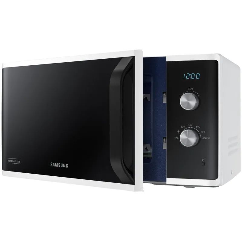 Микроволновая печь Samsung MS23K3614AW/BW, 800Вт, 23л, белый