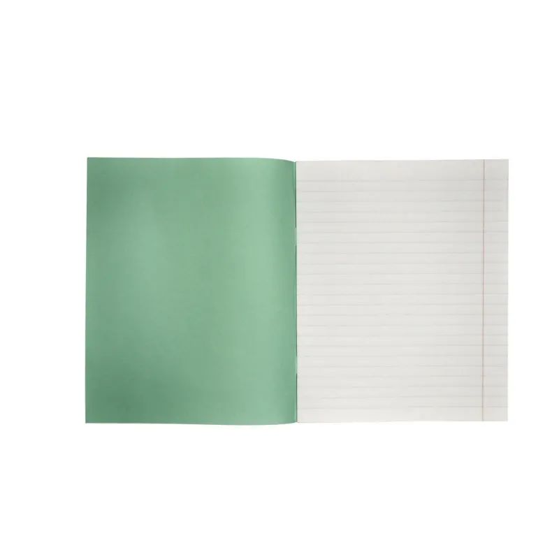 Тетрадь школьная 18л. Зелёная обложка Маяк, офсет, линия Т5018 Т2 1Г