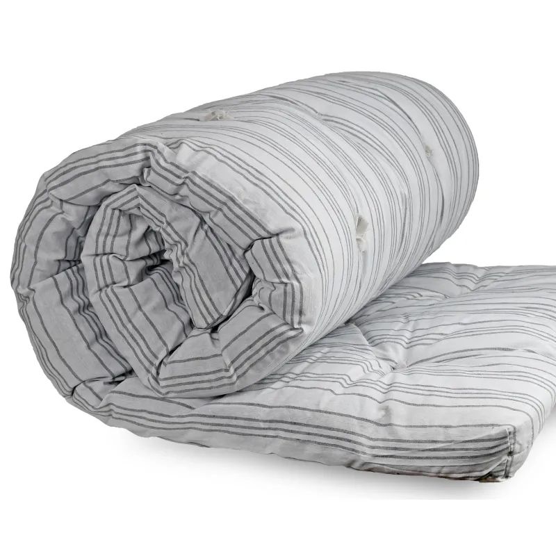 Матрас 70х190х7 вата 100% хлопок, тик смесовый