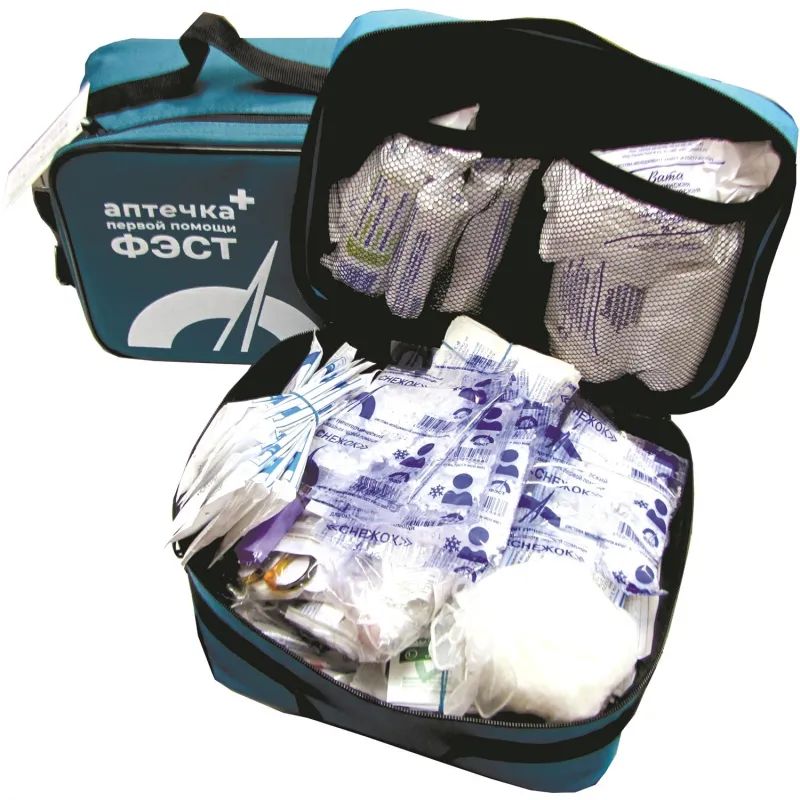Аптечка первой помощи коллективная ФЭСТ (до 20 человек) (сумка) №2 арт 1003