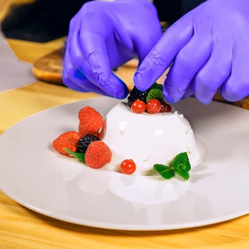 Перчатки однораз. PACLAN нитрил неопудренные синие 407871 р.M 100шт/уп,ПС