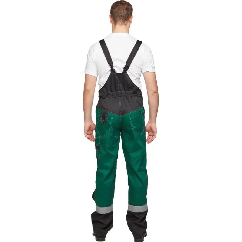 Костюм летний муж л21-КПК зел/чер (р.48-50) 170-176 (серия Л)