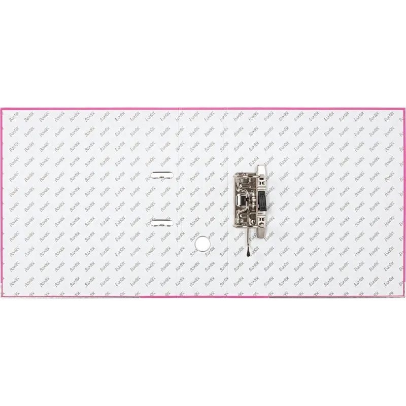 Папка-регистратор ECONOMY PLUS 80мм, фуксия, ПБП1, карм.кор.,мет.уг