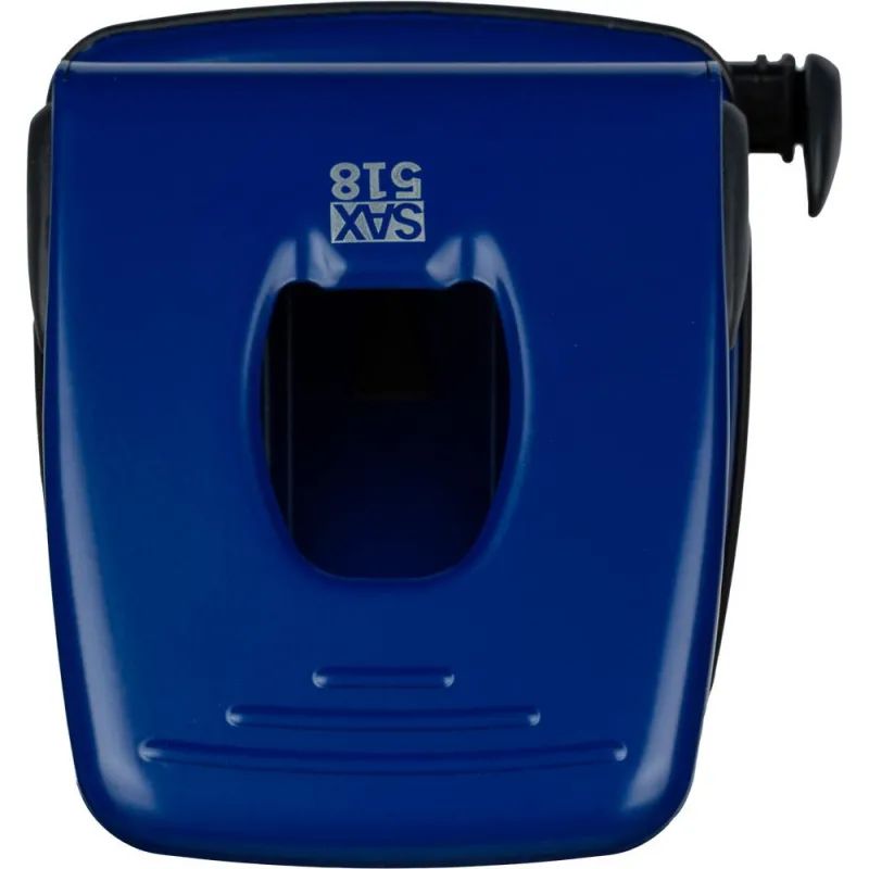 Дырокол SAX 518 до 40л., металл, с лин., синий, Австрия-Венгрия