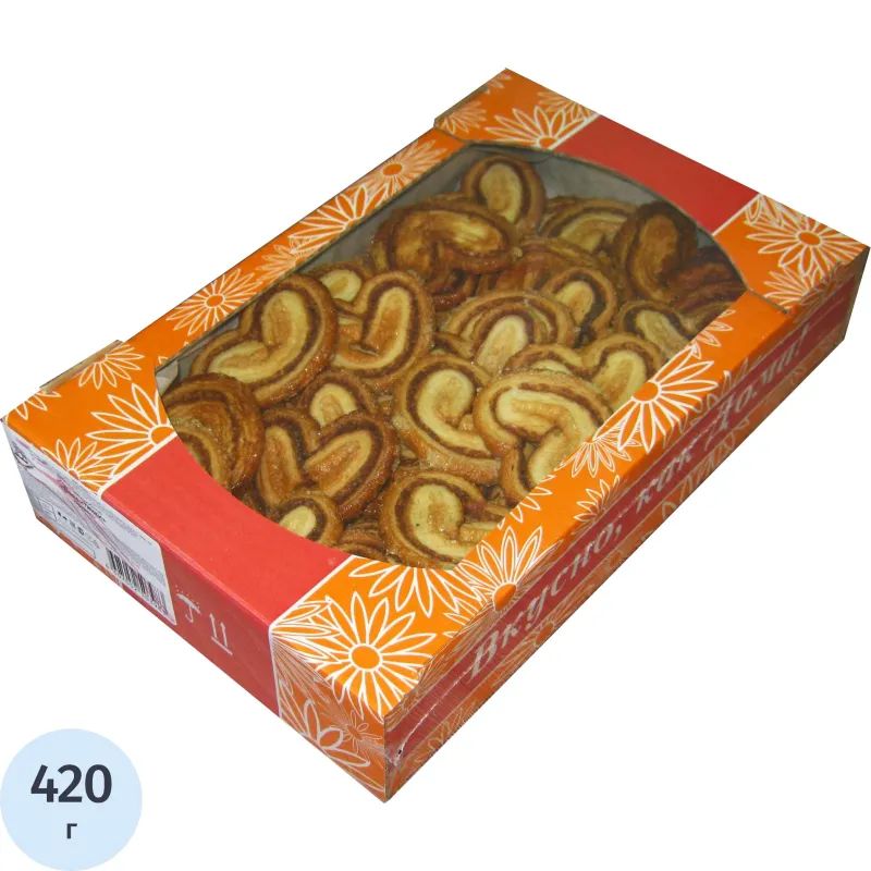 Печенье Невские Валентинки, карамель, 420г