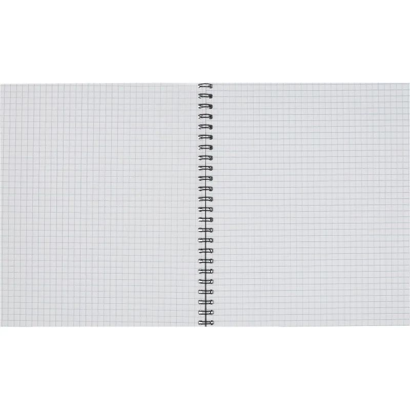 Тетрадь общая Attache,80л,клет,А5,спир,обл.мел.карт