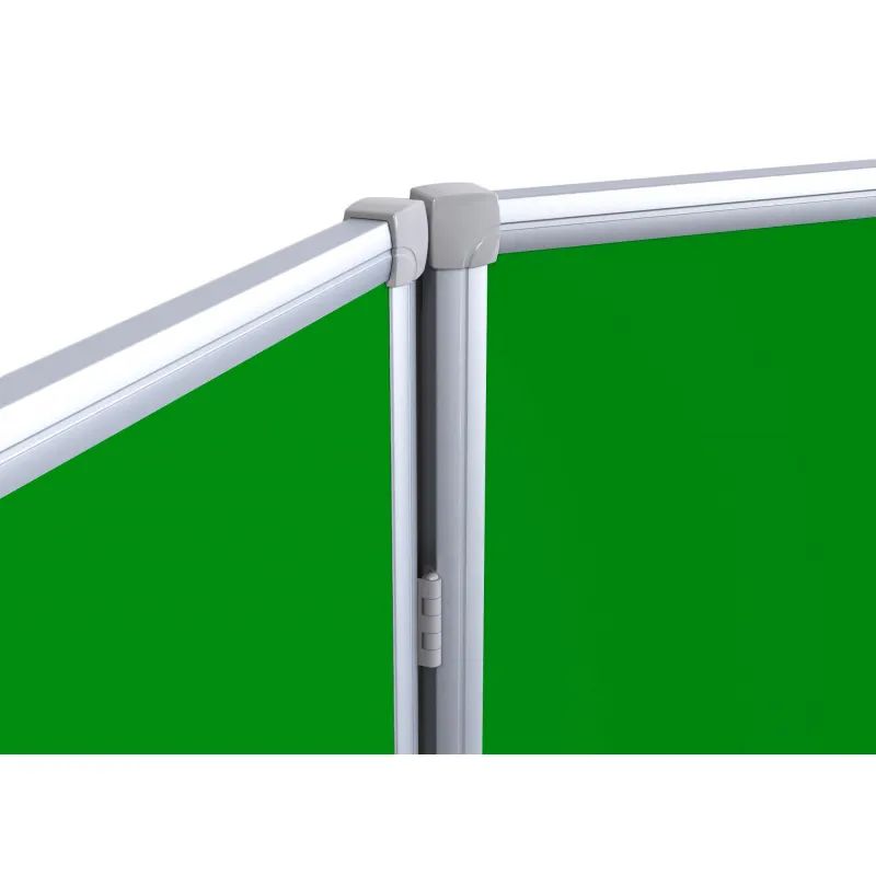 Доска меловая - магнитная зеленая 100х300 2-створ. Россия