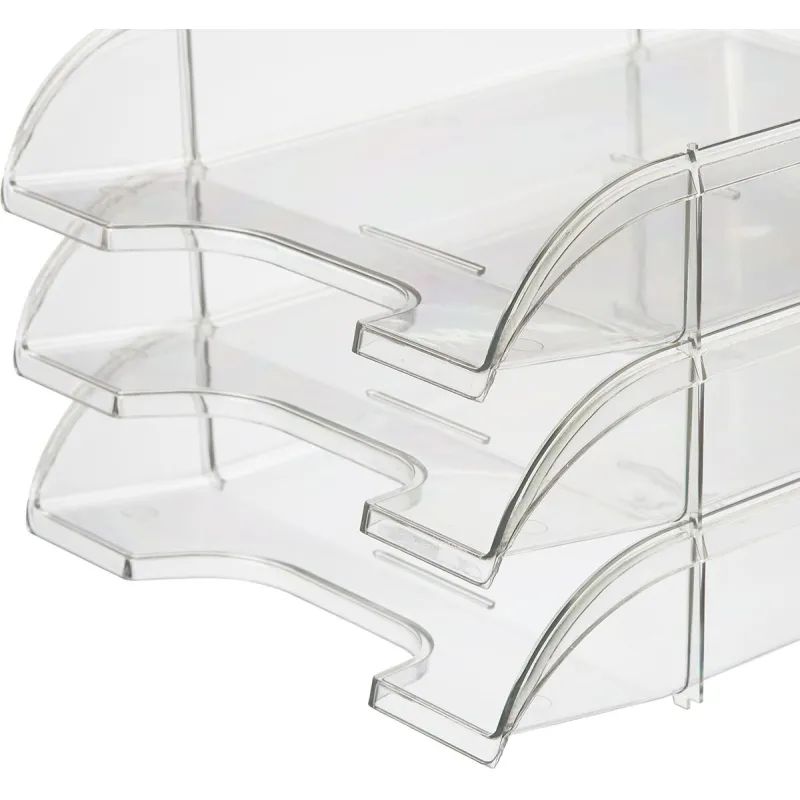 Лоток горизонтальный Attache Office горизонтальный прозрачный 16С194