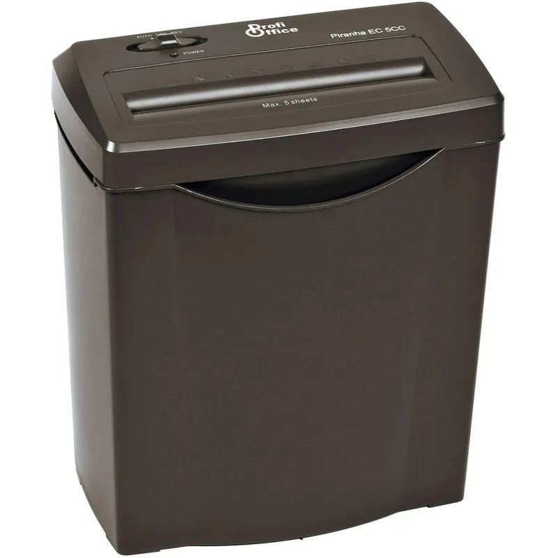 Шредер (уничтожитель) ProfiOffice Piranha EC5СС, 4ур.секр., 6лист, 14л
