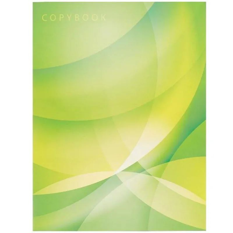 Тетрадь общая А4,96л,кл,скоб,блок-офсет-2 Attache Сфера син/зелен/жел васс