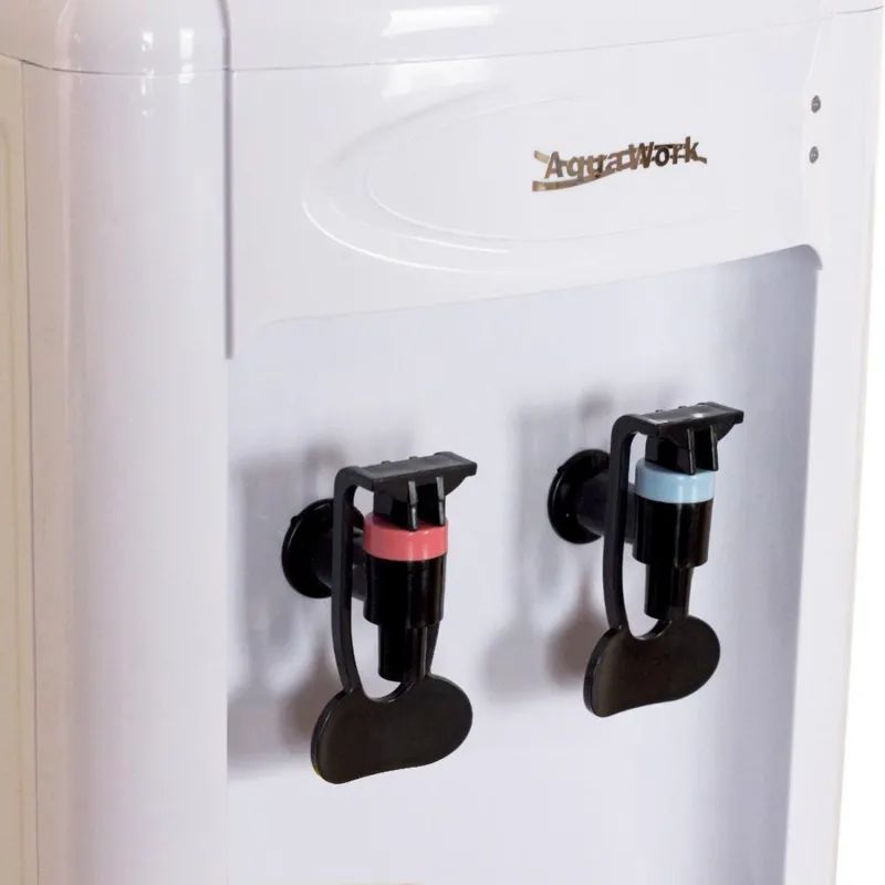 Кулер для воды Aqua Work 0.7LKR (белый), только нагрев, шкафчик 10 л